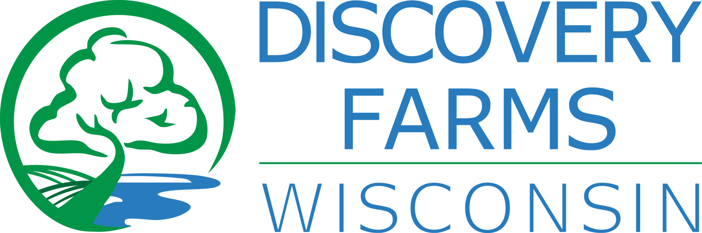 Discovery Farms Wisconsin logo.